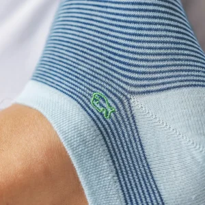 BILLYBELT Socquettes en coton peigné Rayées ->Homme Chaussettes Basses