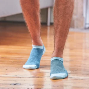BILLYBELT Socquettes en coton peigné Rayées ->Homme Chaussettes Basses