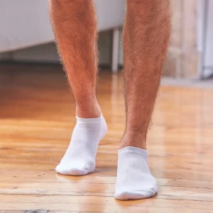 BILLYBELT Socquettes en coton peigné Unies ->Homme Chaussettes Basses