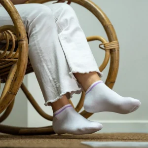 BILLYBELT Socquettes en coton peigné Unies ->Femme Socquettes