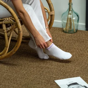 BILLYBELT Socquettes en coton peigné Unies ->Femme Socquettes