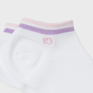 BILLYBELT Socquettes en coton peigné Unies ->Femme Socquettes