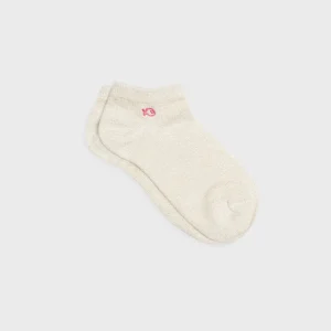 BILLYBELT Socquettes pailletées en coton peigné Unies ->Femme Socquettes