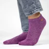 BILLYBELT Socquettes pailletées en coton peigné Unies ->Femme Socquettes