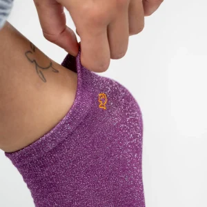 BILLYBELT Socquettes pailletées en coton peigné Unies ->Femme Socquettes