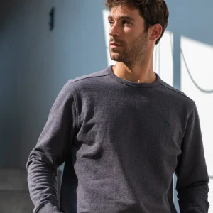 BILLYBELT Sweatshirt en 100% coton biologique Backpacker - chiné> Sweatshirts
