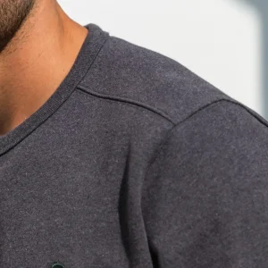 BILLYBELT Sweatshirt en 100% coton biologique Backpacker - chiné> Sweatshirts