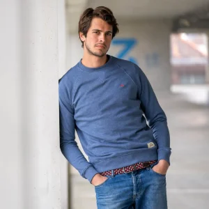 BILLYBELT Sweatshirt en 100% coton biologique Casual - chiné> Sweatshirts