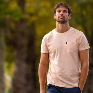 BILLYBELT T-shirt en 100% coton biologique Garment dye -> T-Shirts