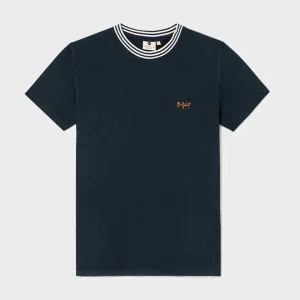 BILLYBELT T-shirt en 100% coton biologique Vintage - Marine> T-Shirts