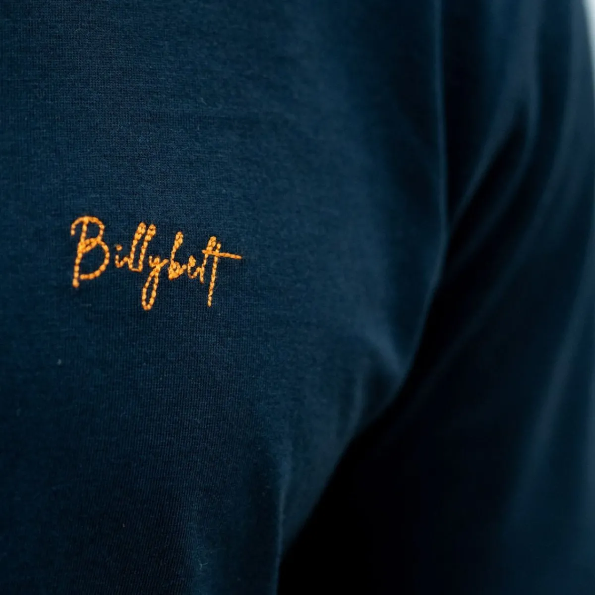 BILLYBELT T-shirt en 100% coton biologique Vintage - Marine> T-Shirts