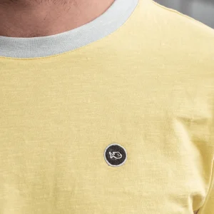 BILLYBELT T-shirt en coton biologique flammé -> T-Shirts