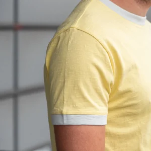 BILLYBELT T-shirt en coton biologique flammé -> T-Shirts