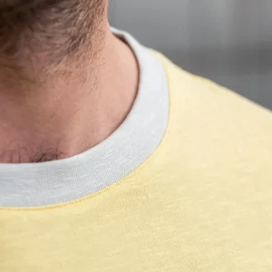 BILLYBELT T-shirt en coton biologique flammé -> T-Shirts