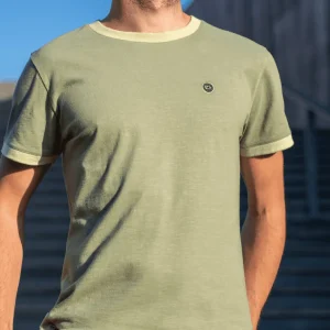 BILLYBELT T-shirt en coton biologique flammé -> T-Shirts
