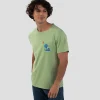 BILLYBELT T-shirt vert imprimé MARIISORÉ x> T-Shirts