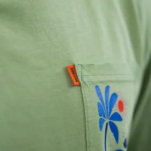 BILLYBELT T-shirt vert imprimé MARIISORÉ x> T-Shirts