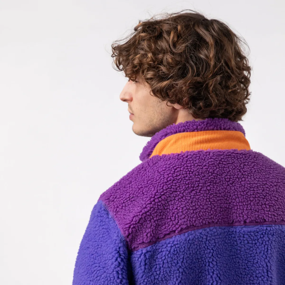 veste_sherpa_mixte_zippe_bubblegum_5.webp BILLYBELT Veste sherpa mixte zippée>Homme Vestes Et Pulls En Sherpa Homme