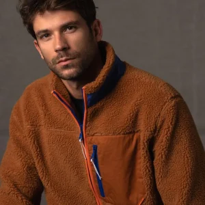 BILLYBELT Veste sherpa mixte zippée>Homme Vestes Et Pulls En Sherpa Homme