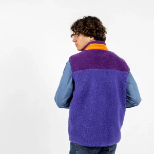 BILLYBELT Veste sherpa mixte zippée sans manches>Homme Vestes Et Pulls En Sherpa Homme