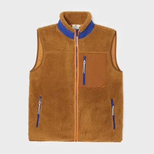 BILLYBELT Veste sherpa mixte zippée sans manches>Homme Vestes Et Pulls En Sherpa Homme
