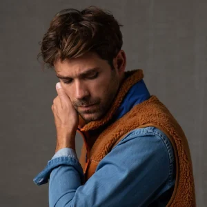 BILLYBELT Veste sherpa mixte zippée sans manches>Homme Vestes Et Pulls En Sherpa Homme