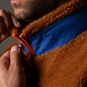 BILLYBELT Veste sherpa mixte zippée sans manches>Homme Vestes Et Pulls En Sherpa Homme
