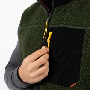 BILLYBELT Veste sherpa mixte zippée sans manches>Homme Vestes Et Pulls En Sherpa Homme