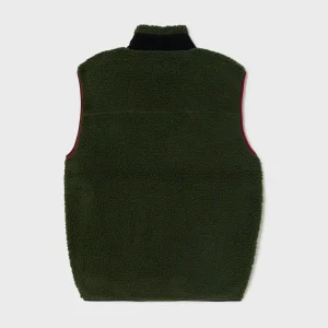 BILLYBELT Veste sherpa mixte zippée sans manches>Homme Vestes Et Pulls En Sherpa Homme